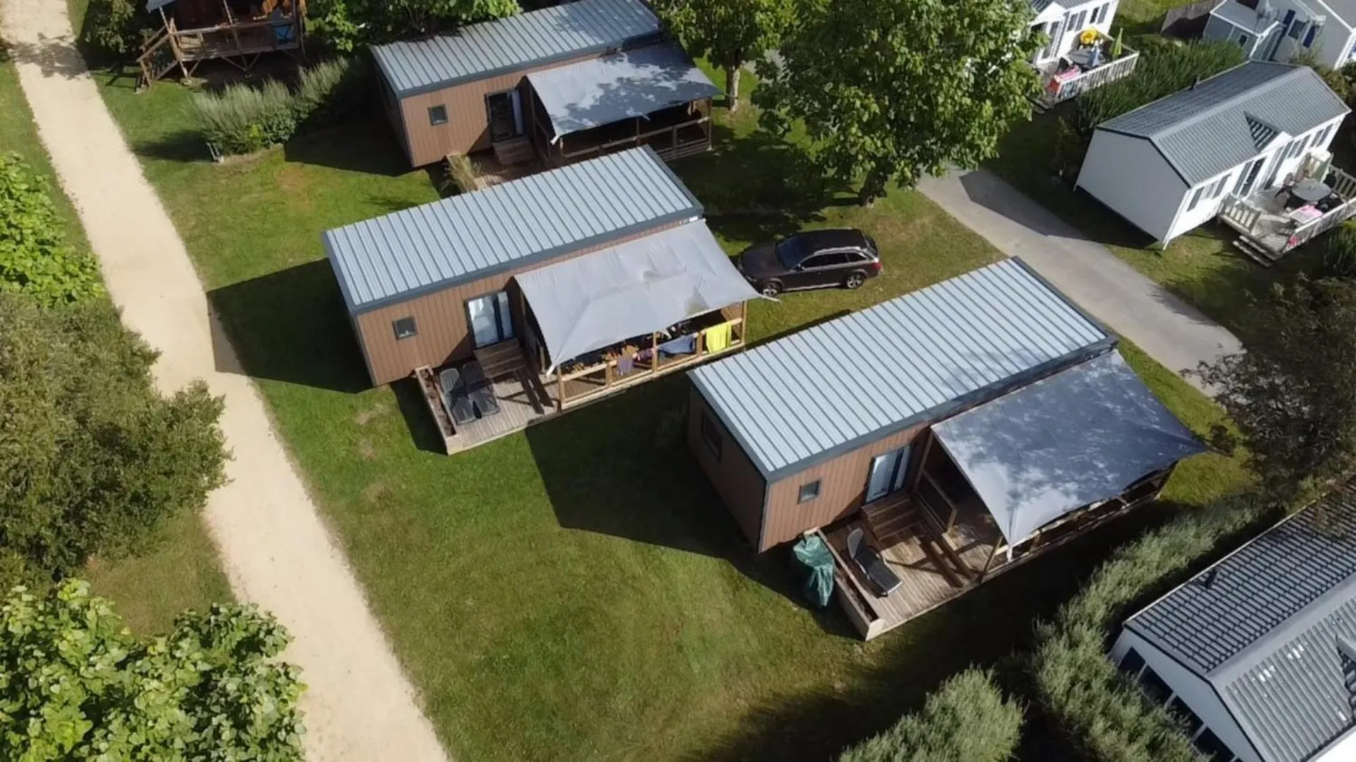 Camping De La Plage De Cleut-Rouz Fouesnant Campingplatz